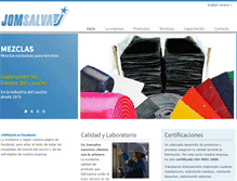 Tablet Screenshot of jomsalva.com